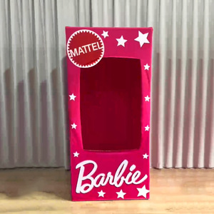 Outdoor Barbies Party Decoration Metal Wedding Photo Booth Box Backdrop Wed Stand Biodegradable Removable Frame Fitting Room