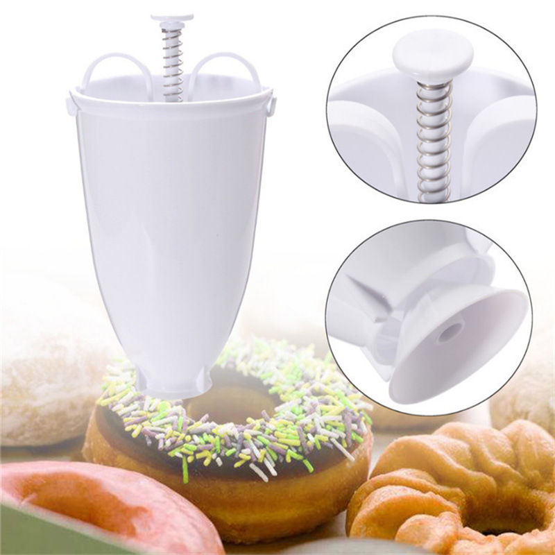 Handhold Donut Maker Home Diy Loqumat Al Kadey Device Pancake Batter Dispenser Fast Easy Mini Donut Maker