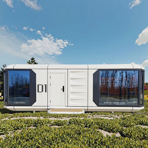 Mini Casa Capsula Spaziale Mobile Prefabbricata di Lusso di Alta Qualità con 2 Camere da Letto in Acciaio per Uso Esterno <span class=keywords><strong>Hotel</strong></span> e Appartamento - Product Image 5