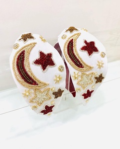 Elegant Handmade Beaded <b>Headband</b> For <b>Women</b> And Girls Fashion Hair Accessories Stylish Colorful Comfortable For Casual And Event - Product Image 4