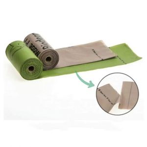 Sacs à déjections canines biodégradables en plastique, vente en gros d'usine, sacs à déchets pour animaux de compagnie, protection de l'environnement, sacs à déchets très demandés - Product Image 4