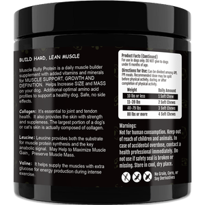 OEM Muscle Gain Power Soft Chews fortalece el crecimiento muscular Mantenimiento Suppelments Pet Nutricional para perros Muscle Builder - Product Image 3