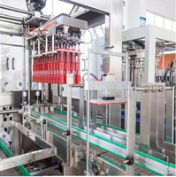 Ligne de traitement automatique améliorée, alimentée par un robot, pour la fabrication de bouteilles de sardines, boîtes en fer-blanc, emballage en papier personnalisable