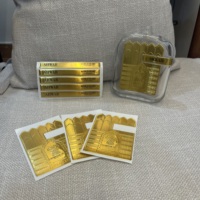 Étiquettes personnalisées en métal pour flacons de parfum, étiquettes en aluminium gaufrées pour parfums, étiquettes de vin