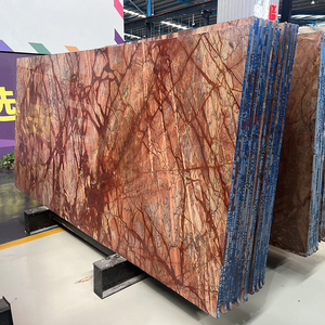 Natural Stone Red Rosso Lepanto Marble Slabs for Home Decoration <b>Table</b> Top Staircase Hotel Lobby Decoration Bathroom Tiles - Product Image 6