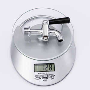 Grifo para tetera, cobre cromado, fácil instalación, grifo de agua caliente, uso en cocina - Product Image 4