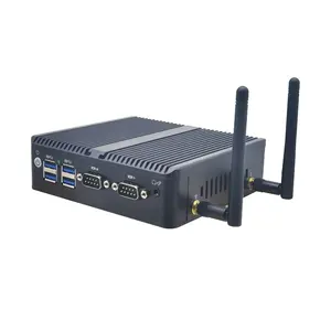 6USB 2COM 2LAN 2HDMI HD600 Industrial Computer 4k Display Mini Pc J4125 For Whiteboard Education J4125 Industrial Computer