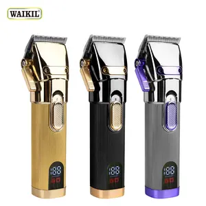 WAIKIL – tondeuse à cheveux électrique LED, rasoir professionnel Rechargeable, meilleure tondeuse à cheveux réglable, WL-2022