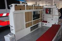 Kit de conversion de fourgonnette ambulance en aluminium pour Hiace Commuter Sprinter