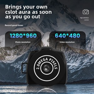 Cámara de Seguridad con Micrófono Incorporado, Grabadora de Video Digital <span class=keywords><strong>HD</strong></span> <span class=keywords><strong>DV</strong></span> de Bolsillo, Cámaras, Videocámaras, Cámara para Coche, Cámara de Acción - Product Image 3