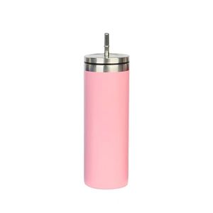 20oz Tall Straight Drinking Tumbler With Screw Straw Lid - Product Image 4
