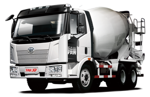 Faw 6x4 xe tải trộn bê tông 10 bánh xe điều kiện mới nhiên liệu diesel 10 mét khối Dự Án Xây dựng tiết kiệm nhiên liệu đáng tin cậy - Product Image 4