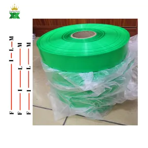 ท่อหด PVC,ปลอกหด PVC สำหรับหุ้มด้วยความร้อนใช้แบตเตอรี่สีดำจากโรงงานขายส่ง