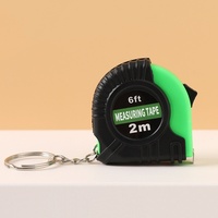Llavero con Cinta Métrica de Acero Personalizada con Logotipo, para Eventos y Fiestas, Obsequio Promocional, Fabricante de Llaveros con Marca