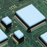 Silice Offre Spéciale thermiquement Gap Filler Cpu Refroidissement Coussinets chauffants thermiques Tampon en caoutchouc thermique à haute conductivité pour Gpu