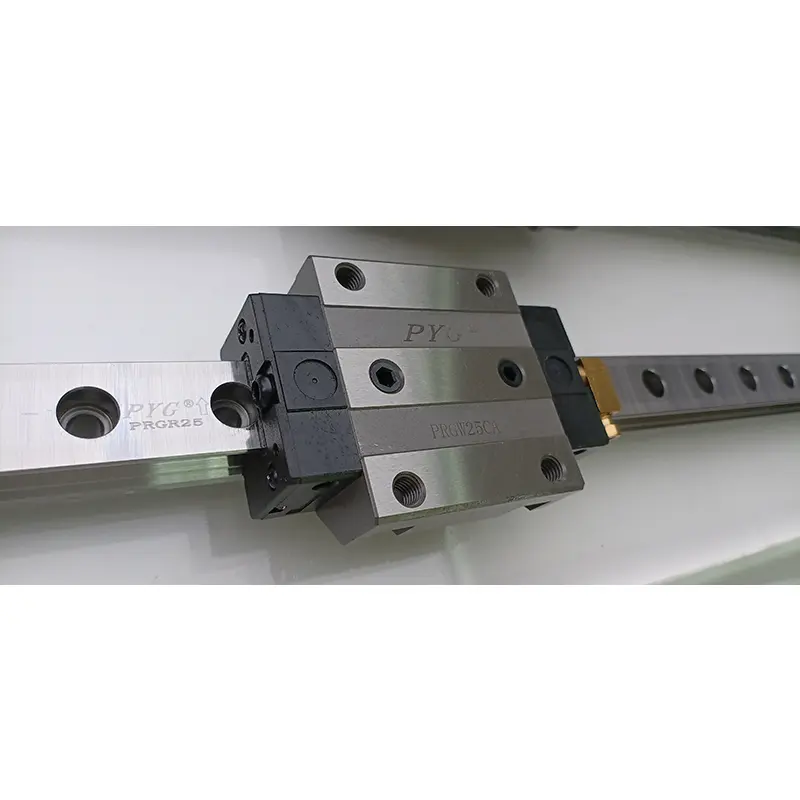 China fabrica rolo de movimento linear de alta qualidade, bloco de guia linear de 25 mm usado em máquina de solda