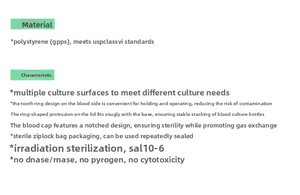 Plat Kultur Sel Plastik Sekali Pakai (PS) 35mm/60mm/90mm/100mm/150mm Tipe Steril untuk Penggunaan Laboratorium - Product Image 4