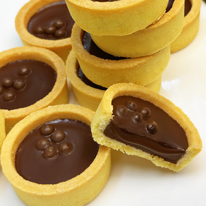 Galletas Rellenas <span class=keywords><strong>de</strong></span> <span class=keywords><strong>Chocolate</strong></span> Negro Redondas, Dulces con Sabor a Huevo, en Caja y Bolsa para Venta al por Mayor - Product Image 2