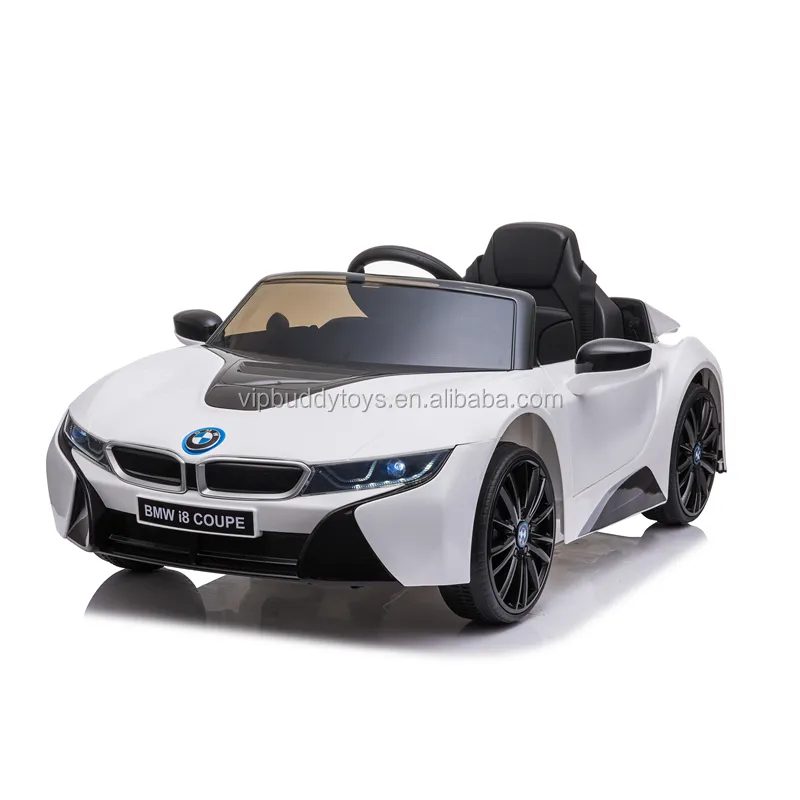 Most Popular Licensed BMW I8 Fashion Baby 12V Battery Powered 4 Wheels Ride on Toys Kids Electric Cars for Kids to Ride Electric