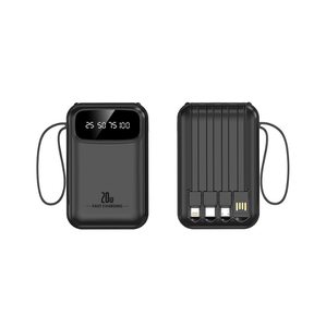 พาวเวอร์แบงค์พกพา 120W พร้อมสายชาร์จในตัว ชาร์จเร็วพิเศษ ได้รับการรับรองมาตรฐาน 3C ใช้ได้บนเครื่องบิน - Product Image 3