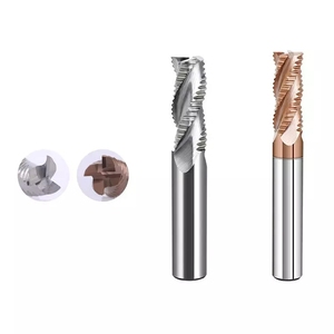 DZ Solid <strong>Carbide</strong> 4-Flute Rough Thread <strong>End</strong> <strong>Mill</strong> for Metal Aluminium Customizable OEM Option - Product Image 6