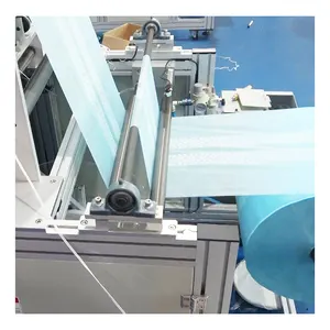 non woven cloth fabric membrane automatic machine for the shoe covers sole production