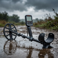 Détecteur de métaux professionnel B75 étanche IP68 avec technologie DST, bobine double mode de 11 pouces pour la prospection d'or et la chasse au trésor