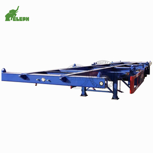 <span class=keywords><strong>48ft</strong></span> <span class=keywords><strong>container</strong></span> nối dài Skeleton Chassis Trailer - Product Image 2