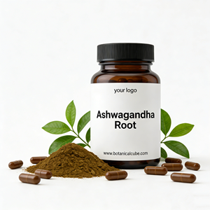 Ashwagandha en Polvo de Marca Propia, 2.5%, 5%, 10% de Withanólidos, Cápsulas de Ashwagandha para el Estrés y el Apoyo del Estado de Ánimo - Product Image 1