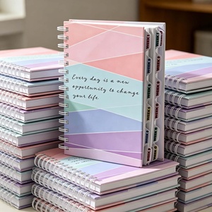 Cuaderno Espiral A4 Profesional con Impresión Personalizada, Páginas Rayadas, Encuadernación Cosida con Hilo, Cubierta de Papel Ecológico y Adhesivo - Product Image 1