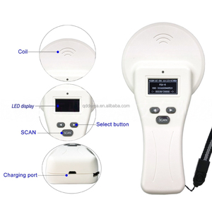 Lector de Etiquetas RFID Portátil, Exportación de Datos, Escáner de Etiquetas para Animales, Lector de Etiquetas para Ganado, Conexión a <span class=keywords><strong>PC</strong></span> con Software - Product Image 1
