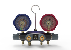 Verteiler lehre mit 4 Ventilen der gelben Jacke - Product Image 4