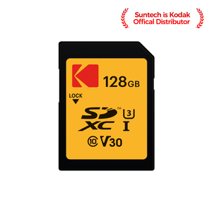 การ์ดหน่วยความจำ Ultra Performance Class 10 UHS-I U3 V30 A1 รุ่น Ekmsdm128ghc10hprk รหัส EAN 3126170 147103 รหัสสินค้า Ekmsdm128ghc10hprk Kodak SD Ultra - Product Image 2