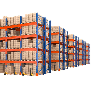 Steel Metal Pallet Rack Heavy Duty Industrial Storage System - Product Image 2