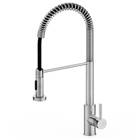 Robinet de cuisine flexible en acier inoxydable SUS304, 3 voies, eau chaude et froide, robinet de lavabo