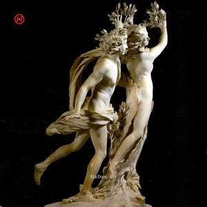Statua in marmo di Apollo e Daphne del giardino di Bernini pietra greca scultura a grandezza naturale - Product Image 6