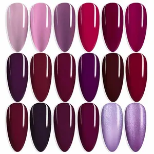 R S Nail MRO ชุดสีเจลทาเล็บ UV,ชุดสีทาเล็บฤดูใบไม้ผลิ2021สีจากผู้ผลิตเจลขัดเงาไม่มี MOQ แต่เป็นฉลากเจลส่วนตัว