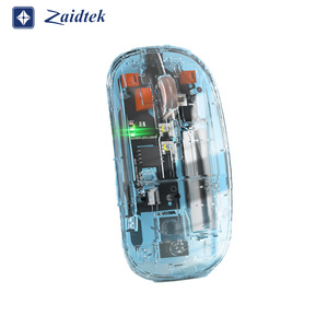 Souris de jeu ergonomique sans fil mini 2.4G+BT 5.0 avec rétroéclairage LED, haute résolution DPI, silencieuse et rechargeable pour téléphone/tablette/ordinateur - Product Image 4