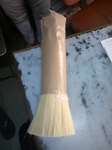 Eco Friendly Natural Fiber Hand <b>Cleaning</b> Brush Durable Wooden Handle Soft Bristle <b>Duster</b> Broom for Home Counter Kitchen - Product Image 2