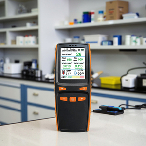 Détecteur de monoxyde de carbone, moniteur d'air pour l'analyse des gaz, prise en charge de l'enregistrement des données et de la connectivité filaire au PC, téléchargement - Product Image 4