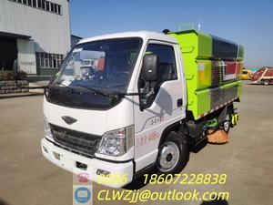 รถกวาดถนนและล้างถนนขนาดเล็ก โฟตอน ดีเซล เกียร์ธรรมดา พร้อมระบบดูดฝุ่น มาตรฐานยูโร 3 น้ำหนักรวม 4500 กก. - Product Image 3