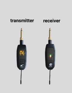 Transmisor de guitarra inalámbrico, receptor conectado a instrumento Musical, transmisión <span class=keywords><strong>Bluetooth</strong></span> utilizado para guitarras eléctricas - Product Image 3
