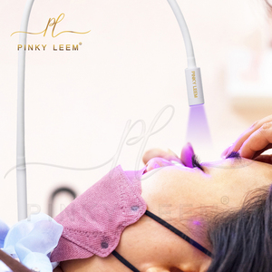 Pinky Leem Professional 405nm 5W White LED UV Lash Lamp Metal Pedal for <b>Nail</b> Art and UV Eyelash <b>Extensions</b> - Product Image 2