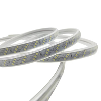 Lámpara de diodo emisor de luz con 220V SMD 5730 120led, luz blanca cálida, azul, roja, verde, azul, morada