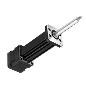Precio de fábrica mejor competitivo YPF <span class=keywords><strong>Nema</strong></span> <span class=keywords><strong>17</strong></span> actuador lineal cautivo Motor paso a paso cilindro eléctrico 100mm 150mm 200mm carrera - Product Image 5