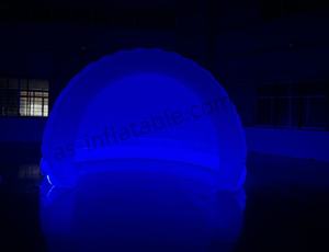 Tienda Domo inflable <span class=keywords><strong>blanca</strong></span> con luces para alquiler <span class=keywords><strong>de</strong></span> fiestas al aire libre - Product Image 3