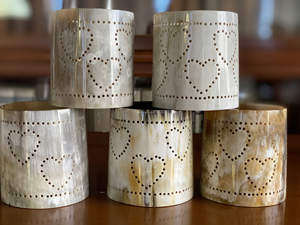 Buffalo Horn <b>Candle</b> Holder <b>Candle</b> Stick with Customized Size <b>Cheap</b> Price with 3 Pieces and Baby Party Use - Product Image 5