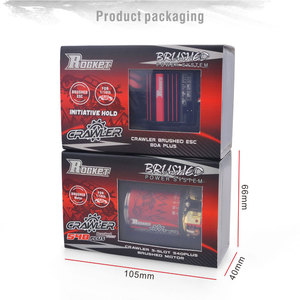 Surpass Hobby 540 5 slot moteur brossé avec 80A Plus ESC Combo pour RC 1/10 RC voiture camion monstre TRX4 <span class=keywords><strong>Tamiya</strong></span> SCX10 chenille - Product Image 6
