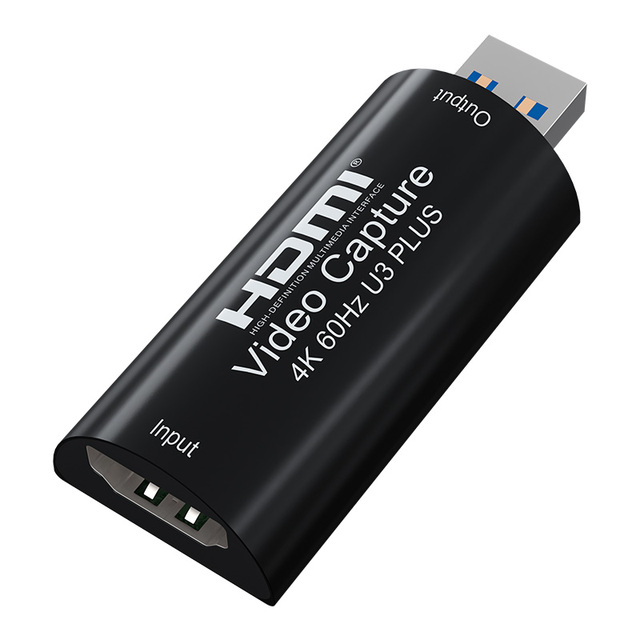 USB3.0 4K Resolution Format Mobile Camera Computer Video Capture Card for Game Live Recording OBS Compatible Android