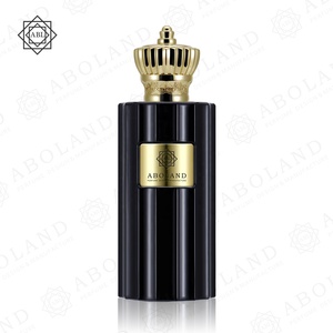 Botella de cristal con tapa de corona, fragancia de diseño elegante y lujoso - Product Image 2